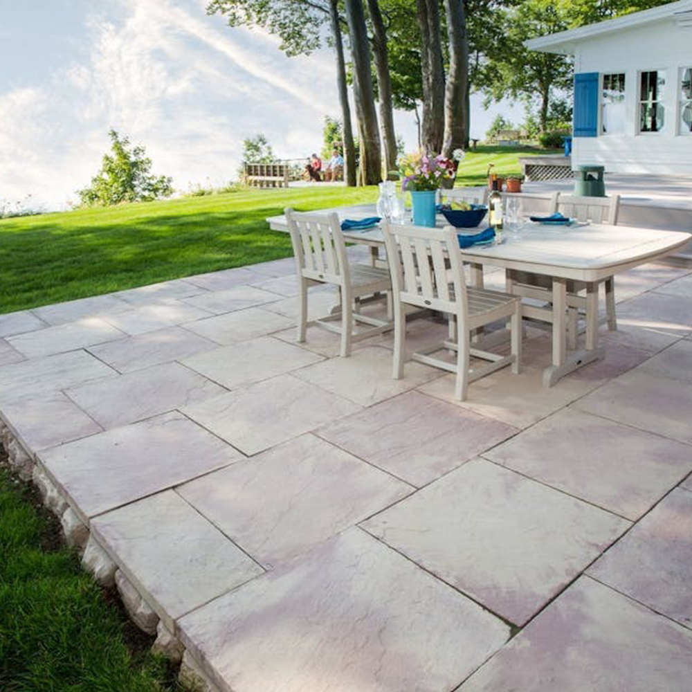 24x24 Concrete Pavers Patio