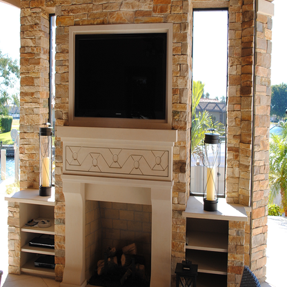 Exterior Fireplace