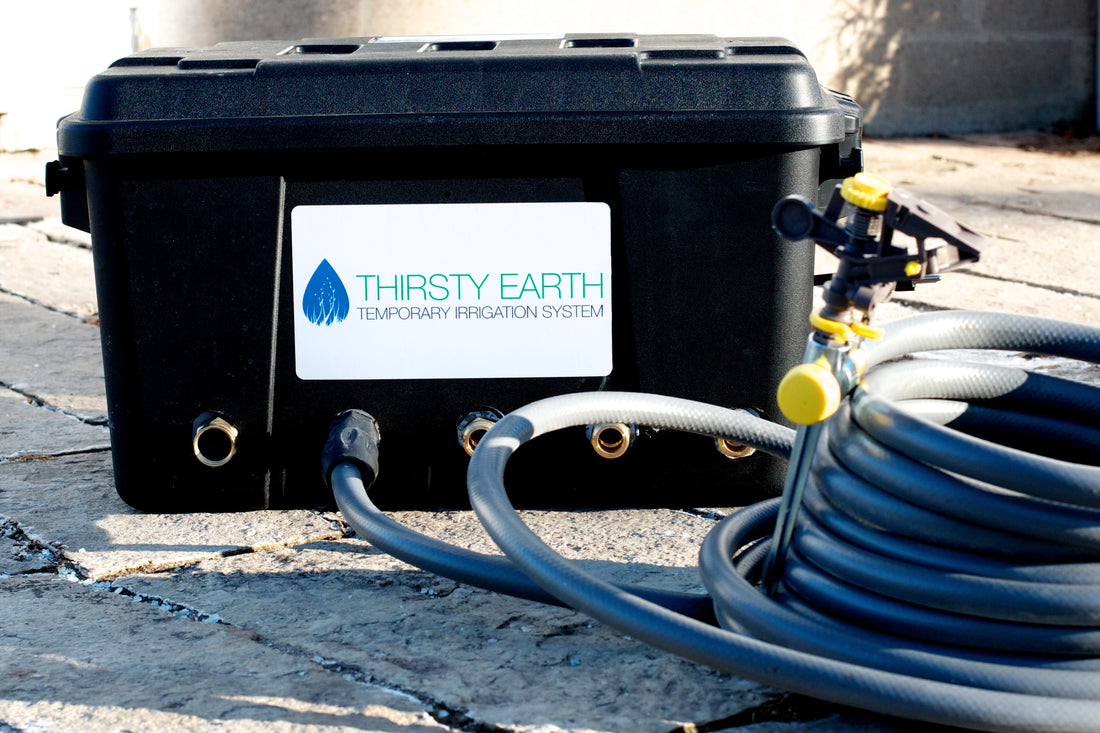 Thirsty Earth Temporary Irrigation System